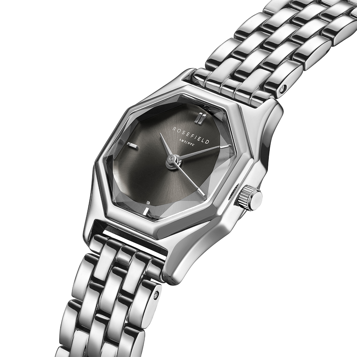 Rosefield Gemme Grey Steel Silver - GGSSS-G05