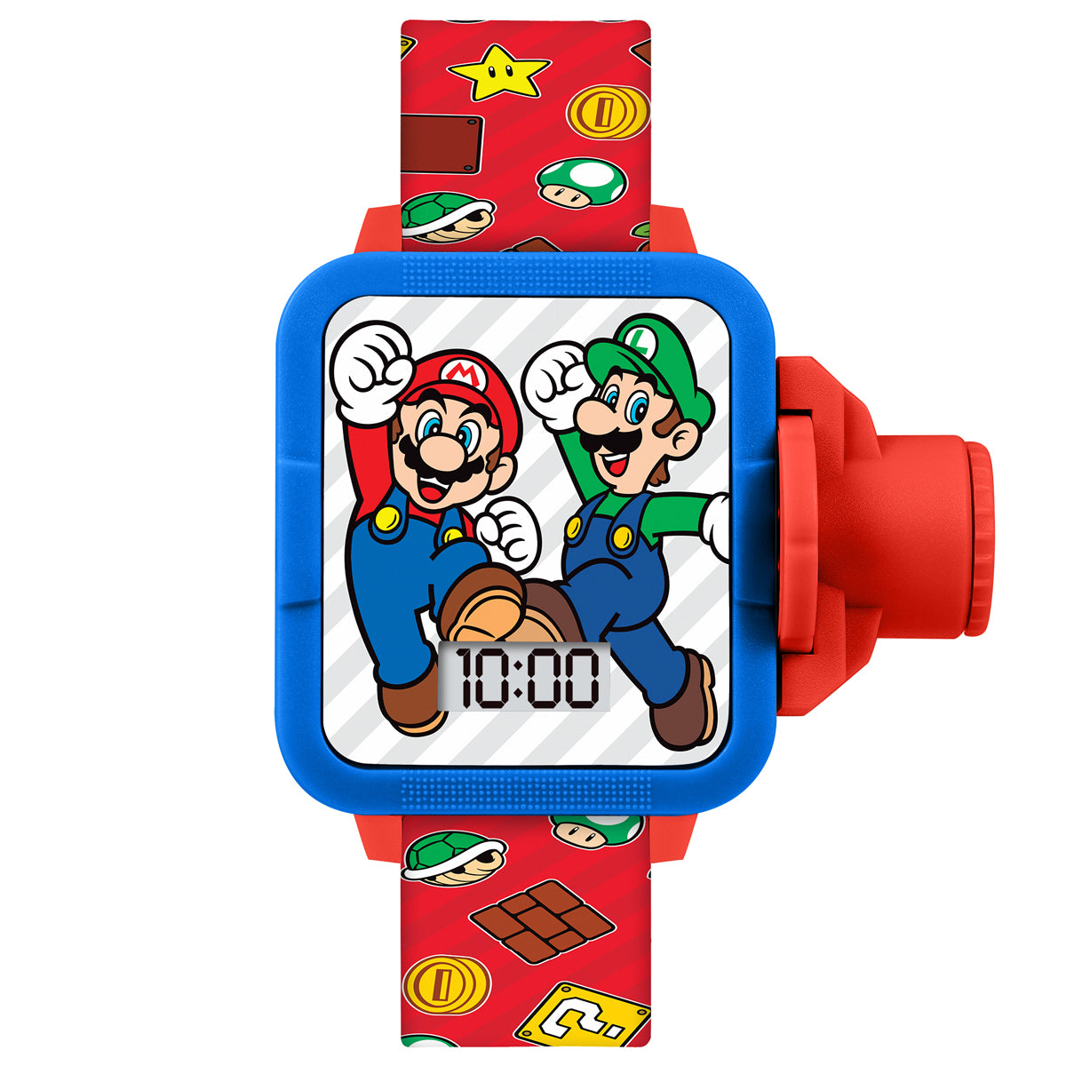 Mario Red Strap Projection Watch-GSM4206