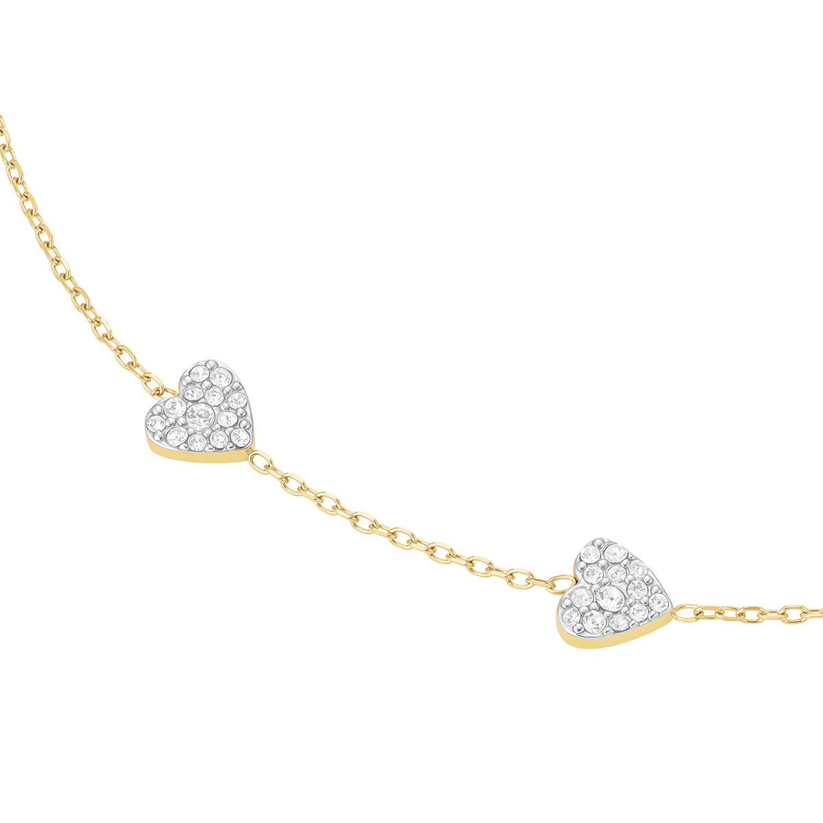 Rosefield 3 Hearts Bracelet Gold - JB3HG-J1278
