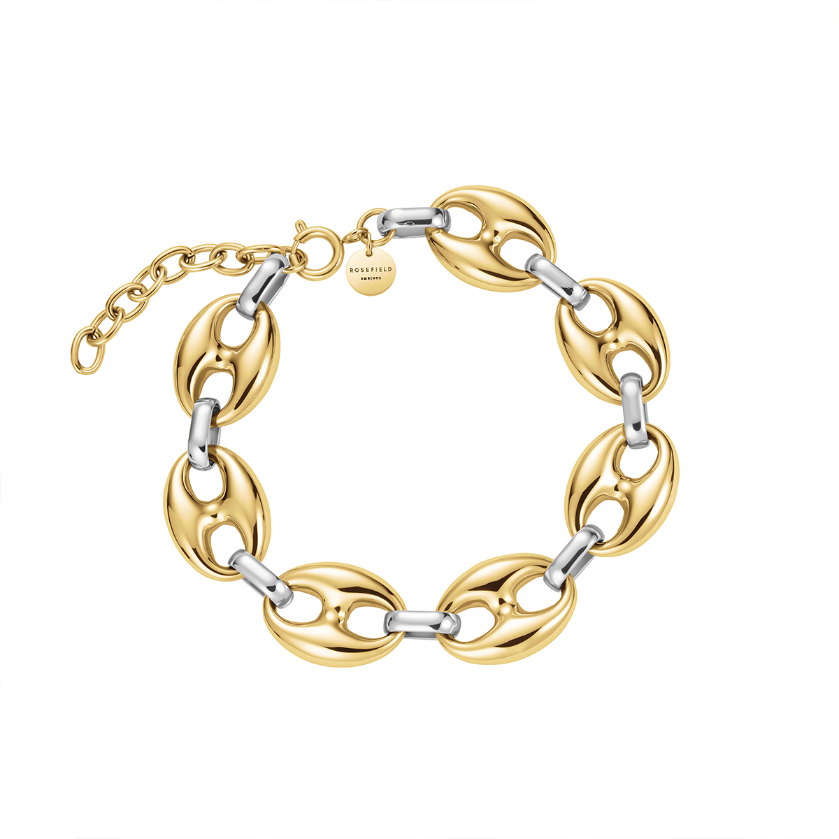 Rosefield Coffee Bean Duotone Bracelet & Earrings