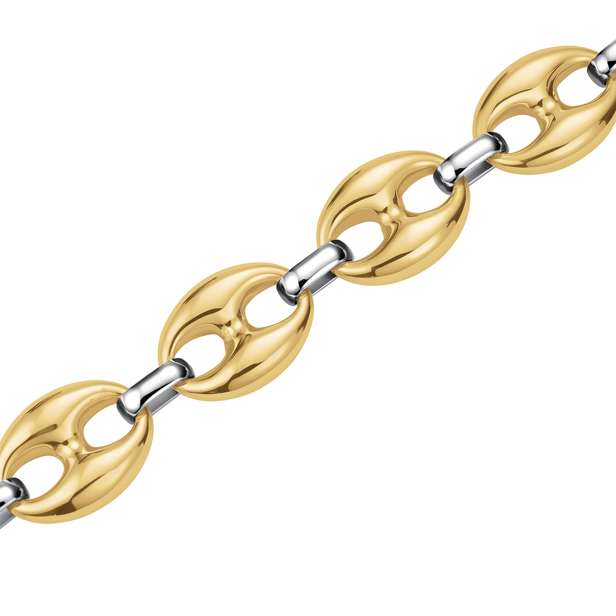 Rosefield Coffee Bean Duotone Bracelet & Earrings