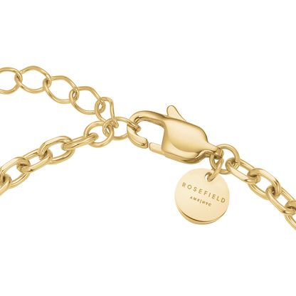 Rosefield Chunky Heart Bracelet Gold - JBCHG-J1279