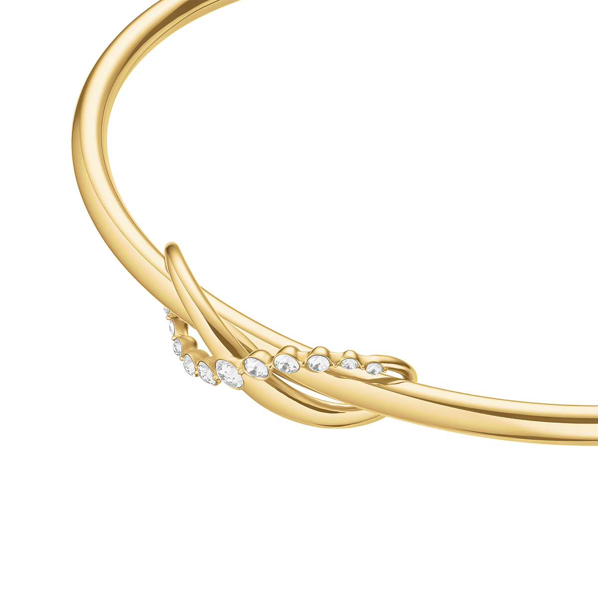 Rosefield Infinity Bangle Gold - JBIBG-J1314