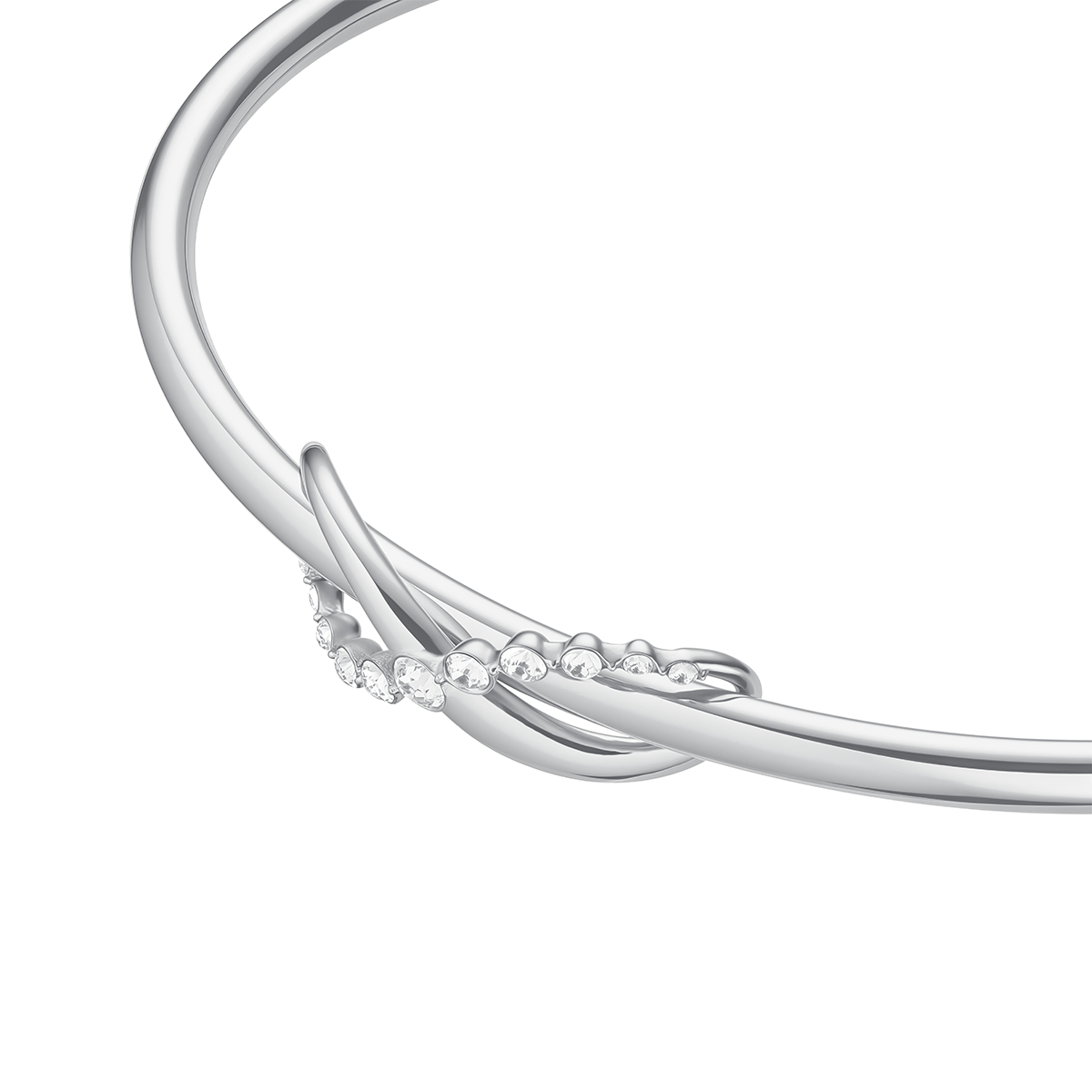 Rosefield Infinity Bangle Silver - JBIBS-J1331