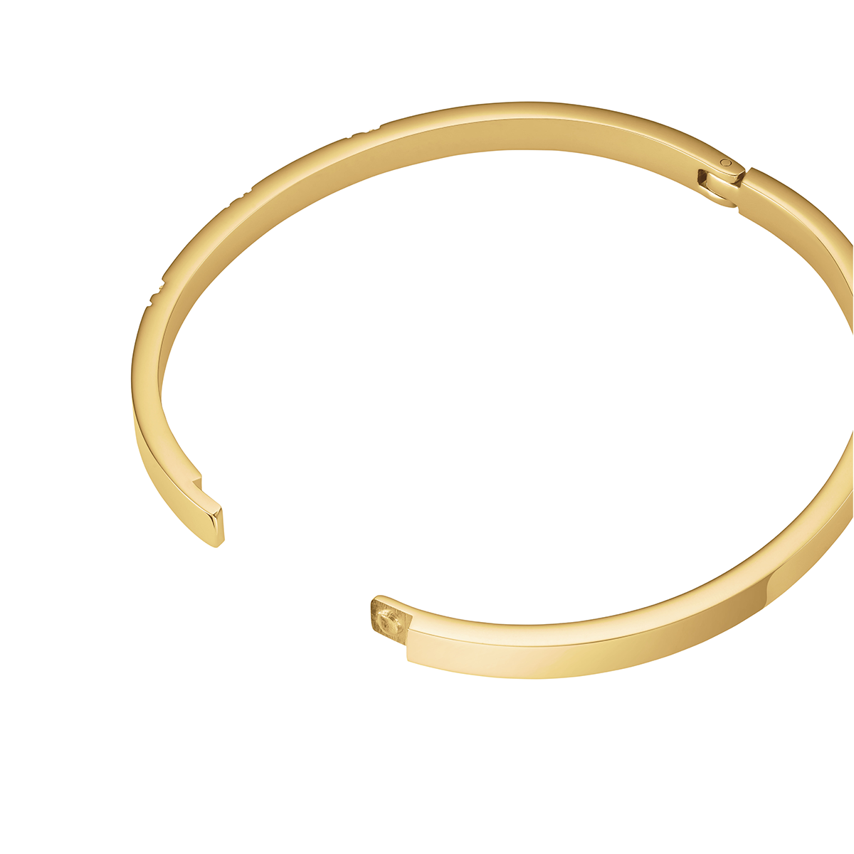 Rosefield Bangle with Lines of Crystals - JBLCG-J1043