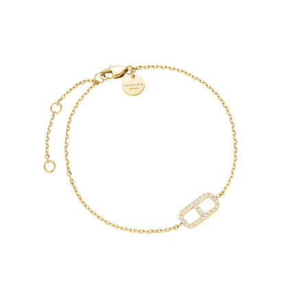 Rosefield Fine Octagon Crystal Gold Trio