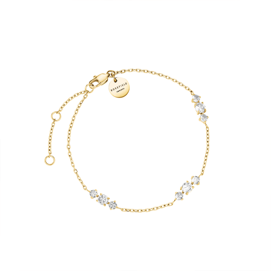 Rosefield Triple Crystal Bracelet - JBTCG-J1020