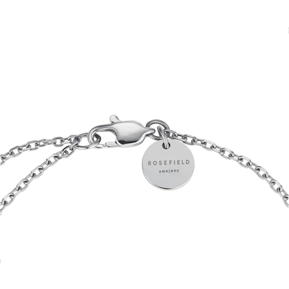 Rosefield Triple Crystals Bracelet Silver - JBTCS-J1021