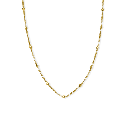 Rosefield Dotted Necklace Gold - JDCHG-J057