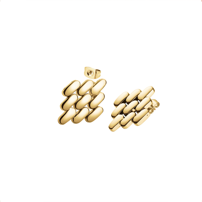 Rosefield Legacy Earrings Gold - JELEG-J890