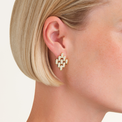 Rosefield Legacy Earrings Gold - JELEG-J890