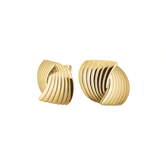 Rosefield Simple Knot Earrings - JESKG-J1056