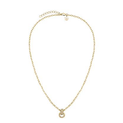 Rosefield Bow Link Studs Set (Necklace + Bracelet)
