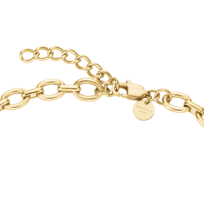 Rosefield Dome Multi Drop Necklace Duotone - JNDMD-J1221