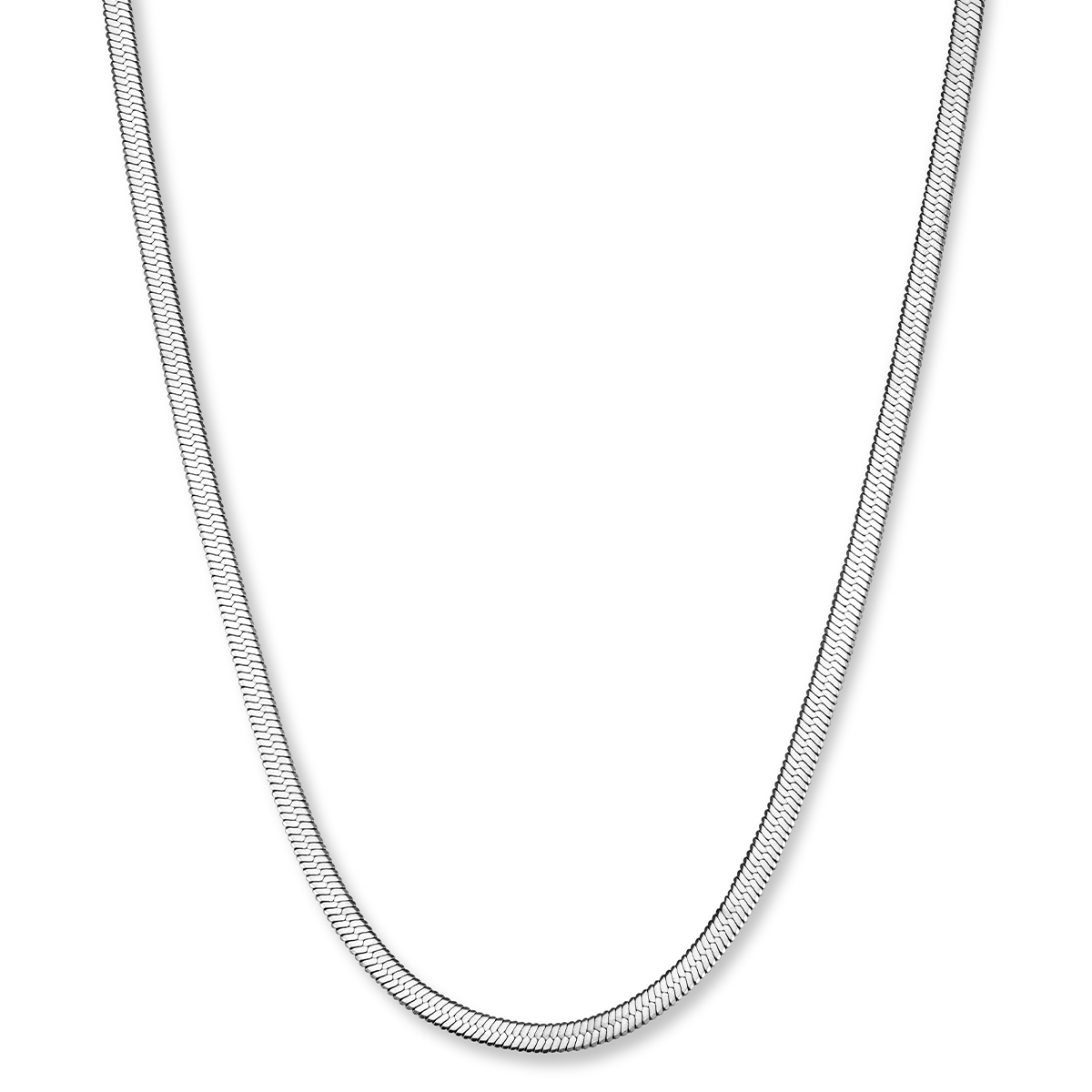 Rosefield Snake Necklace Silver - JNFSS-J528