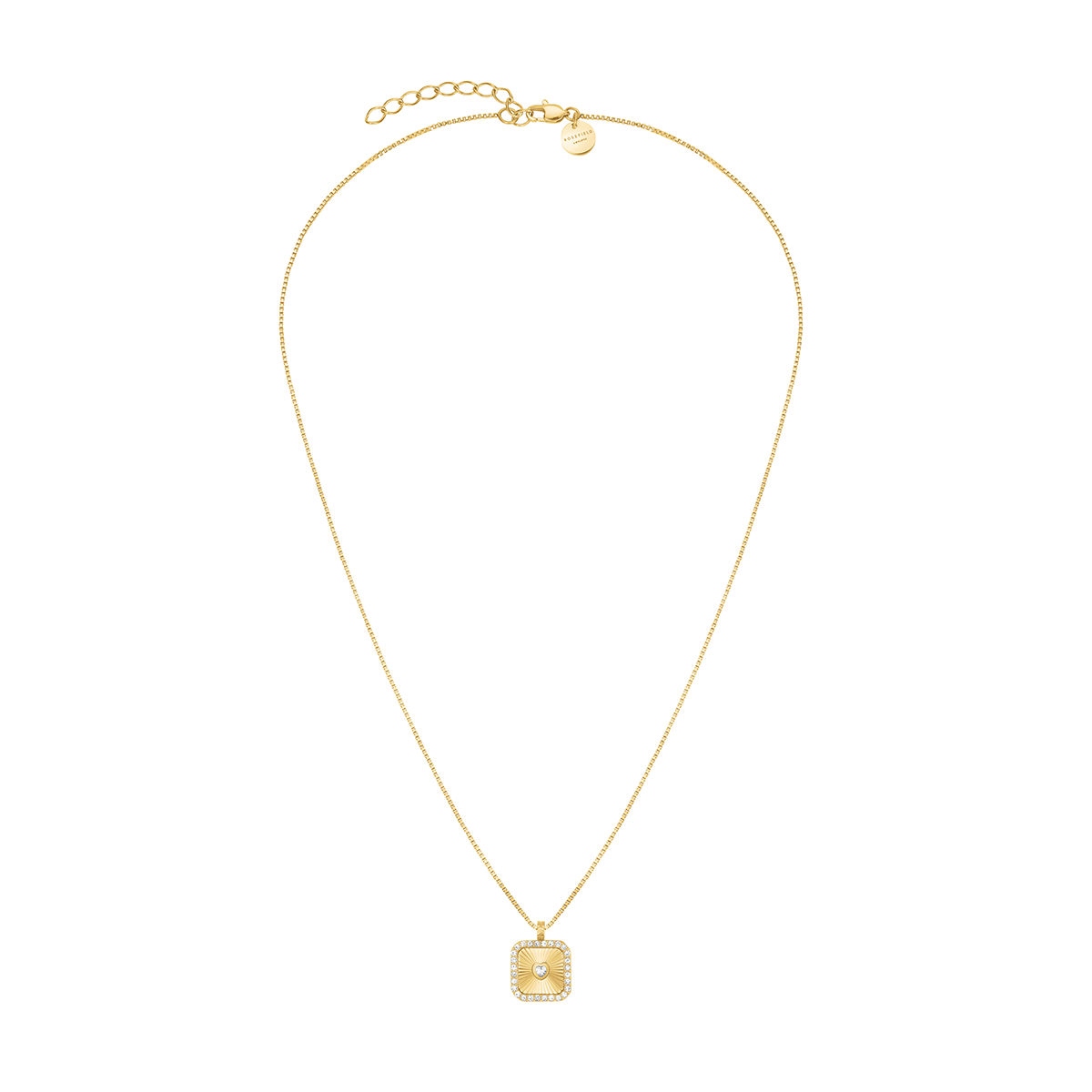 Rosefield Heart Amulet Necklace Gold - JNHAG-J1269