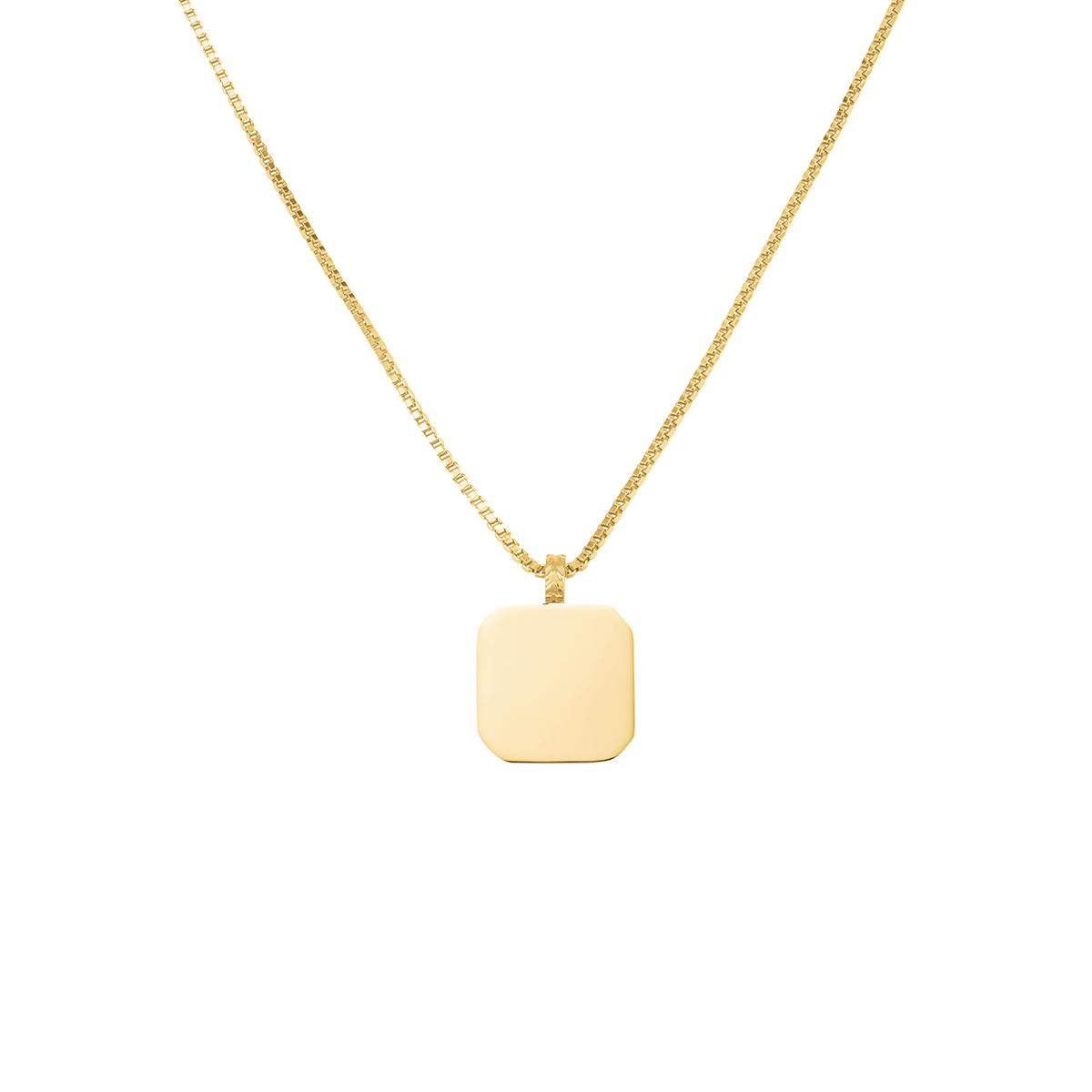 Rosefield Heart Amulet Necklace Gold - JNHAG-J1269