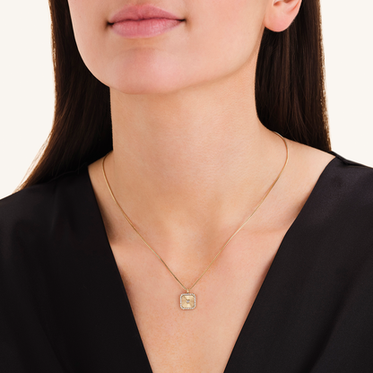 Rosefield Heart Amulet Necklace Gold - JNHAG-J1269