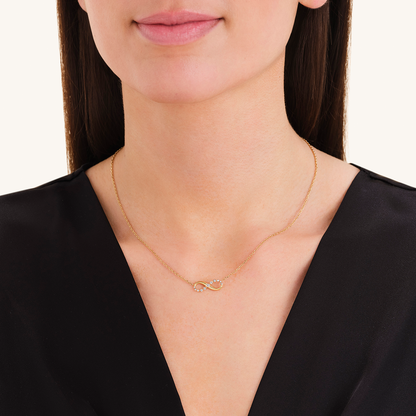 Rosefield Infinity Necklace Gold - JNING-J1311