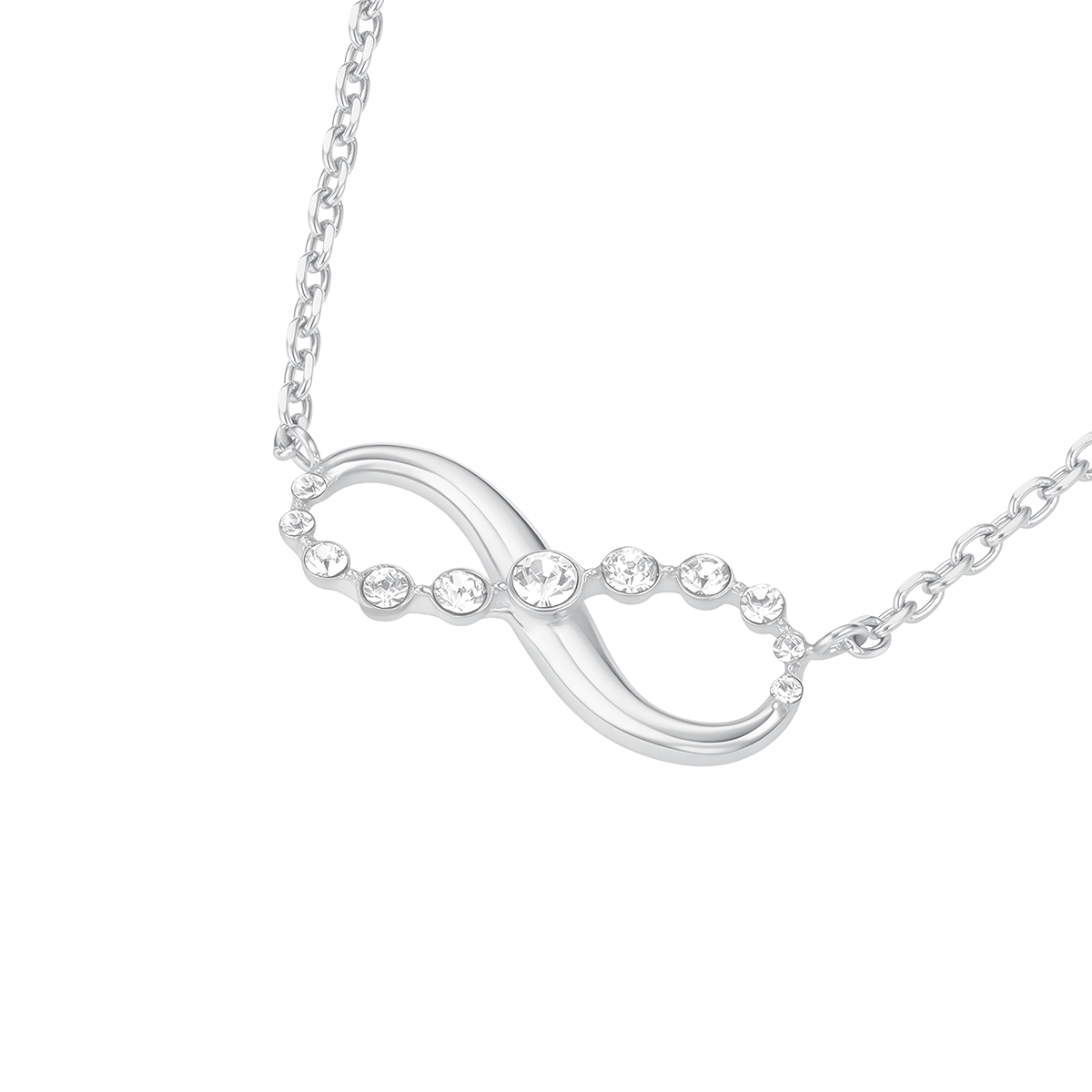 Rosefield Infinity Necklace Silver - JNINS-J1329