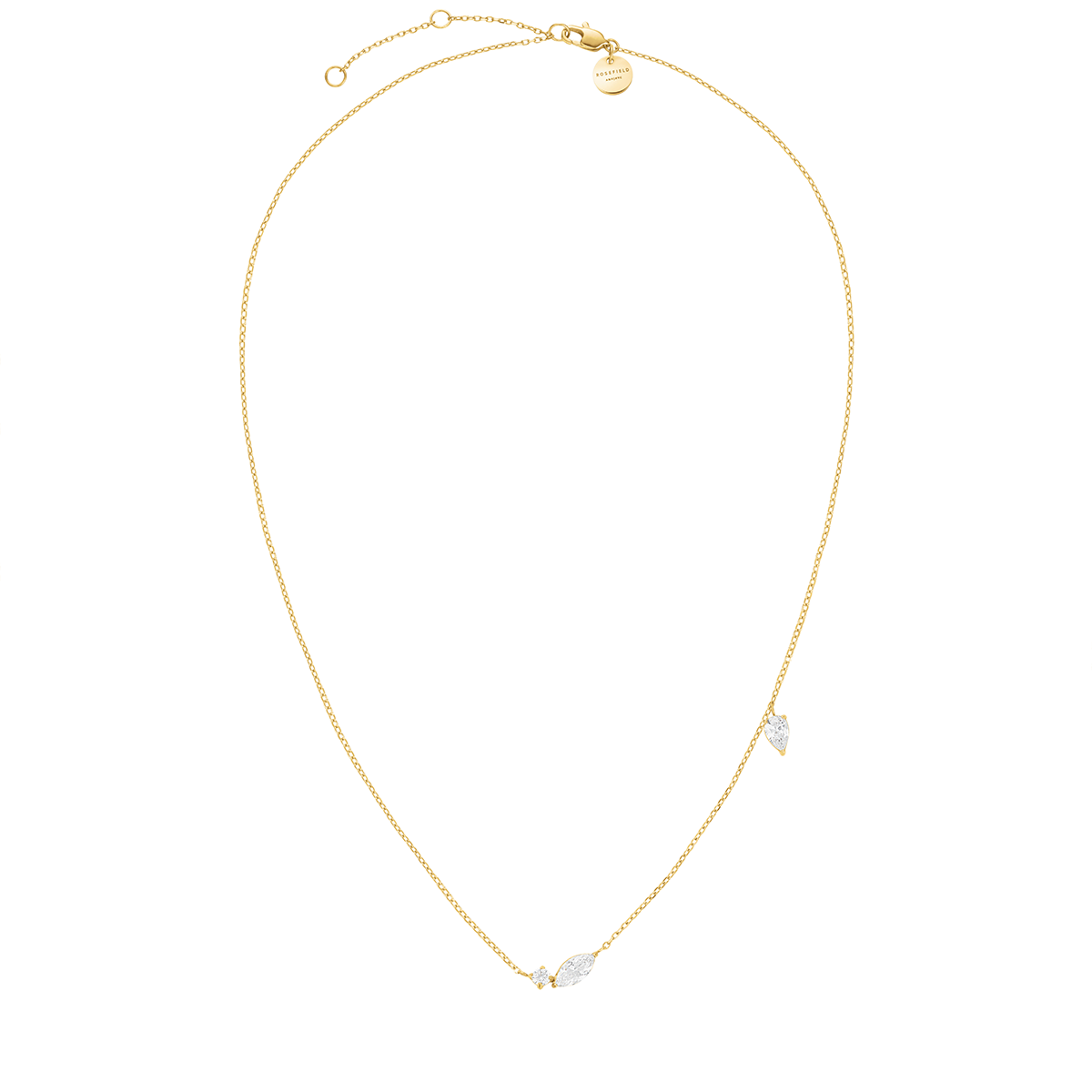 Rosefield Mix soft Necklace Gold - JNMSG-J1306