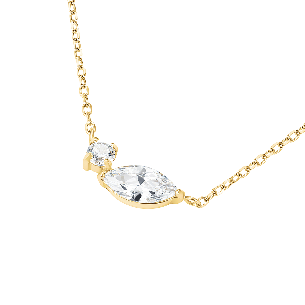 Rosefield Mix soft Necklace Gold - JNMSG-J1306