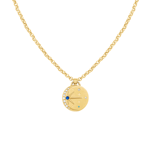 Rosefield Night Sky Amulet Necklace Gold - JNNSG-J1271
