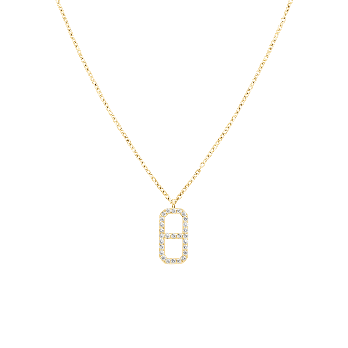 Rosefield Fine Octagon Crystal Gold Trio