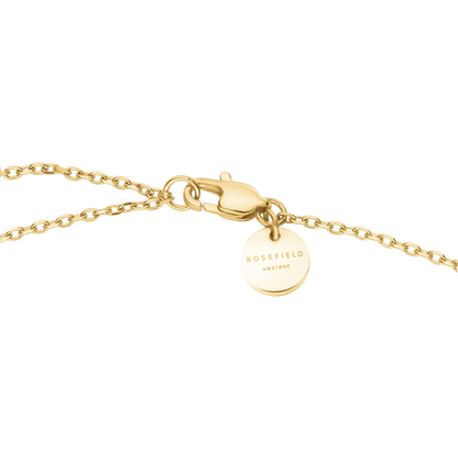 Rosefield Modern Pearl Pendant Necklace Gold - JNPPG-J1293