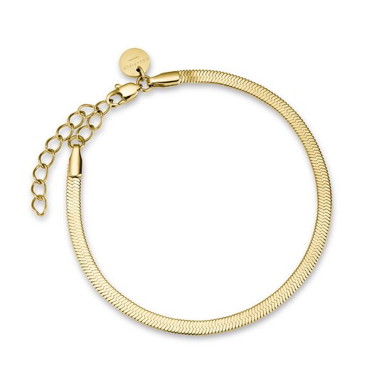 Rosefield Snake Bracelet Gold - JTBFS3G-J378