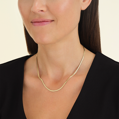 Rosefield Snake Necklace Gold  - JTNFS3G-J379
