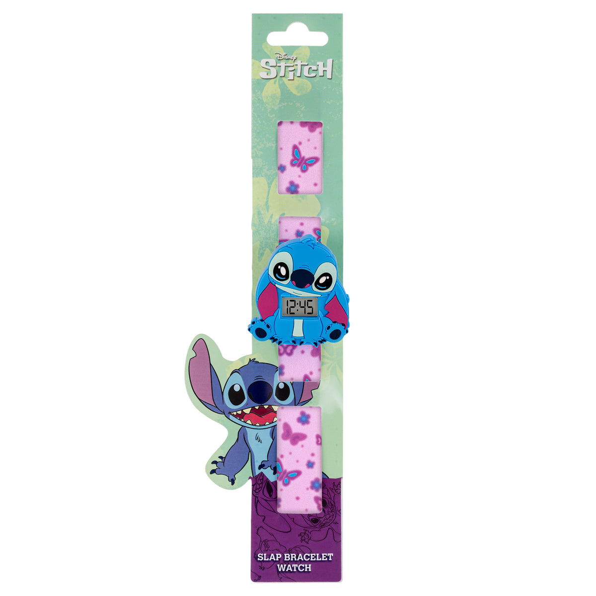 Disney Stitch Digital Slap band Watch-LAS4140