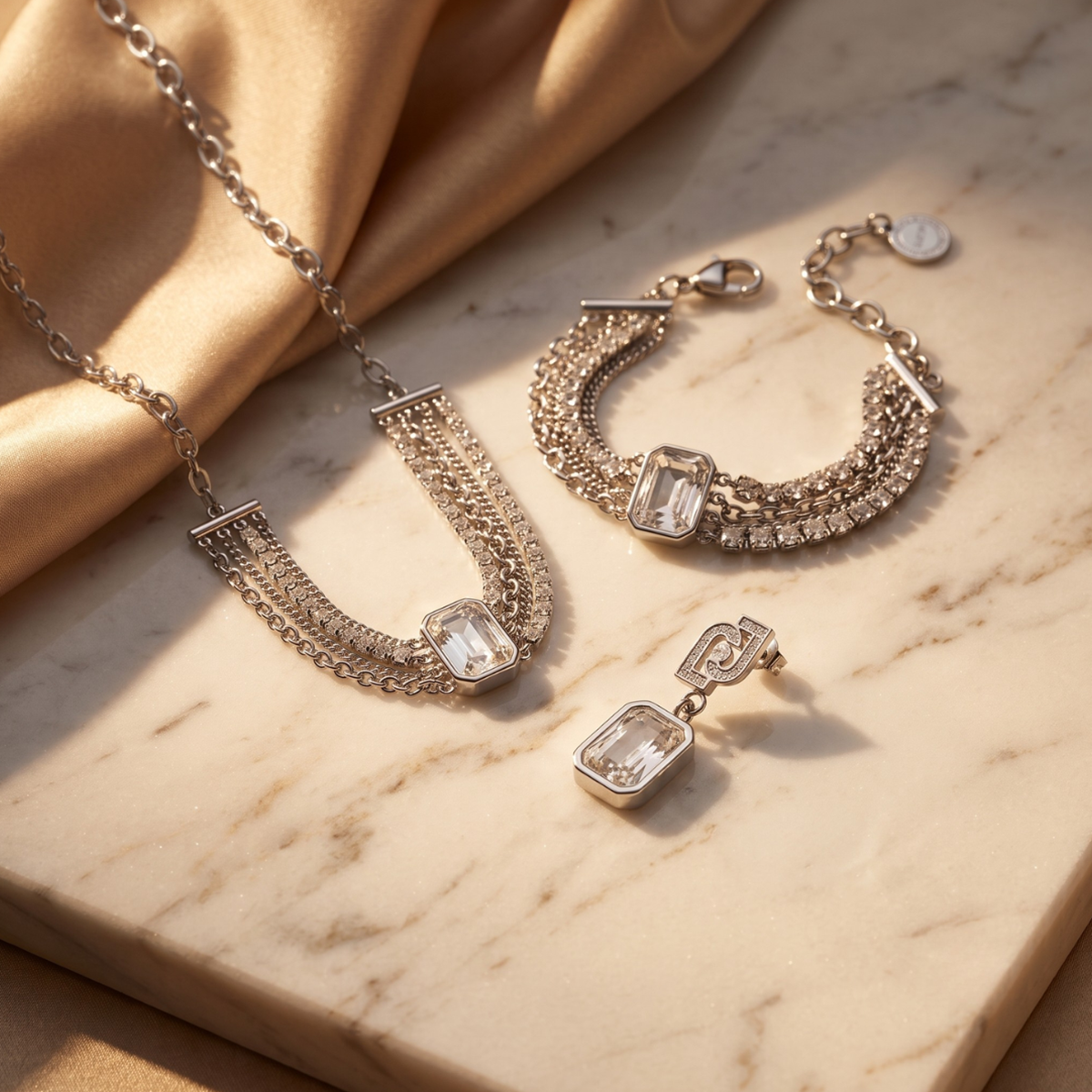 Liu Jo Aroma Silver Jewelry Trio