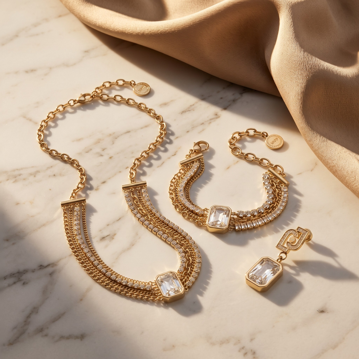 Liu Jo Aroma Gold Jewelry Trio
