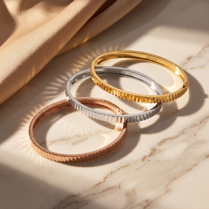 Liu Jo Grace Bangle Jewelry Trio (Gold/Silver/Rosegold)