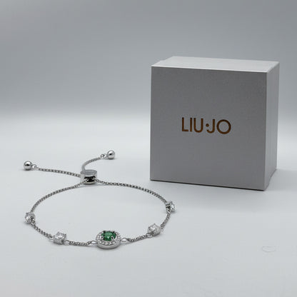 Liu Jo Celestia Silver Bracelet - Green - LJ2273
