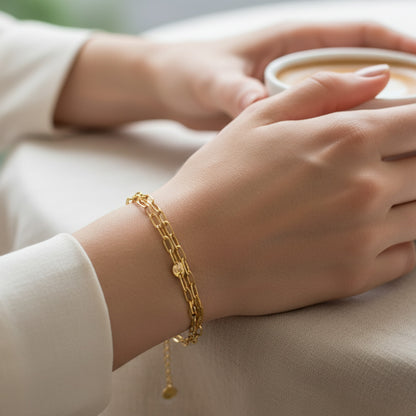 Liu Jo Ivy Gold Bracelet - LJ2366