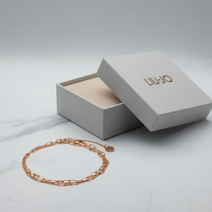 Liu Jo Ivy Rosegold Bracelet - LJ2367