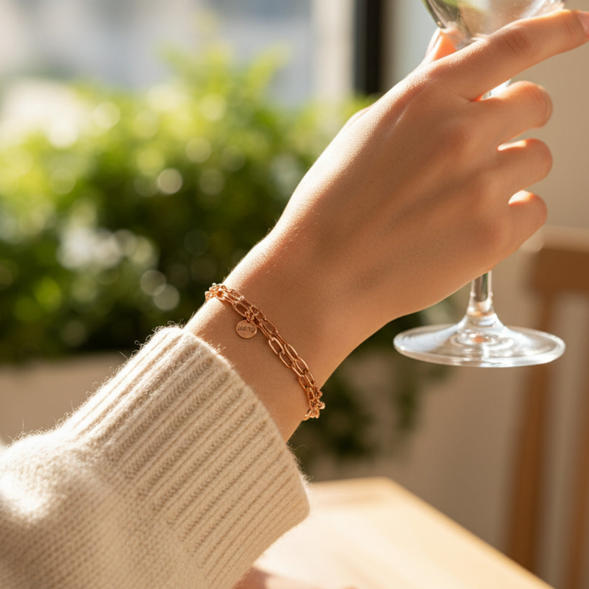 Liu Jo Ivy Rosegold Bracelet - LJ2367
