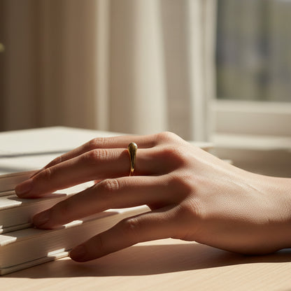Liu Jo Halo Gold Ring - LJ2387