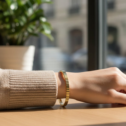 Liu Jo Grace Gold Bangle - LJ2393