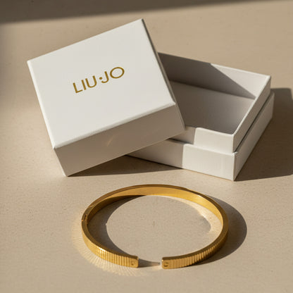 Liu Jo Grace Gold Bangle - LJ2393