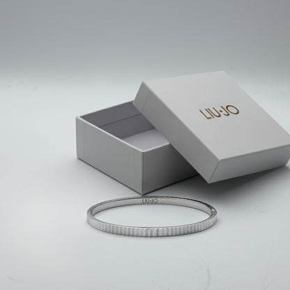 Liu Jo Grace Silver Bangle - LJ2394