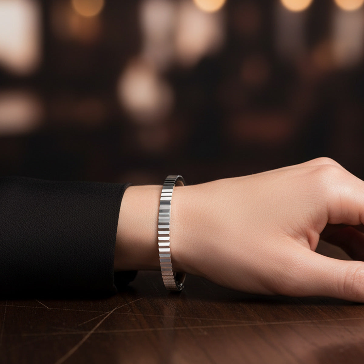 Liu Jo Grace Silver Bangle - LJ2394