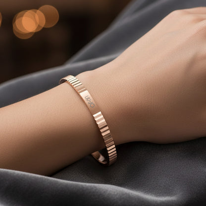 Liu Jo Grace Rosegold Bangle - LJ2395