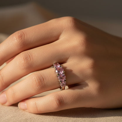 Liu Jo Fede Silver Ring - Rose - LJ2428