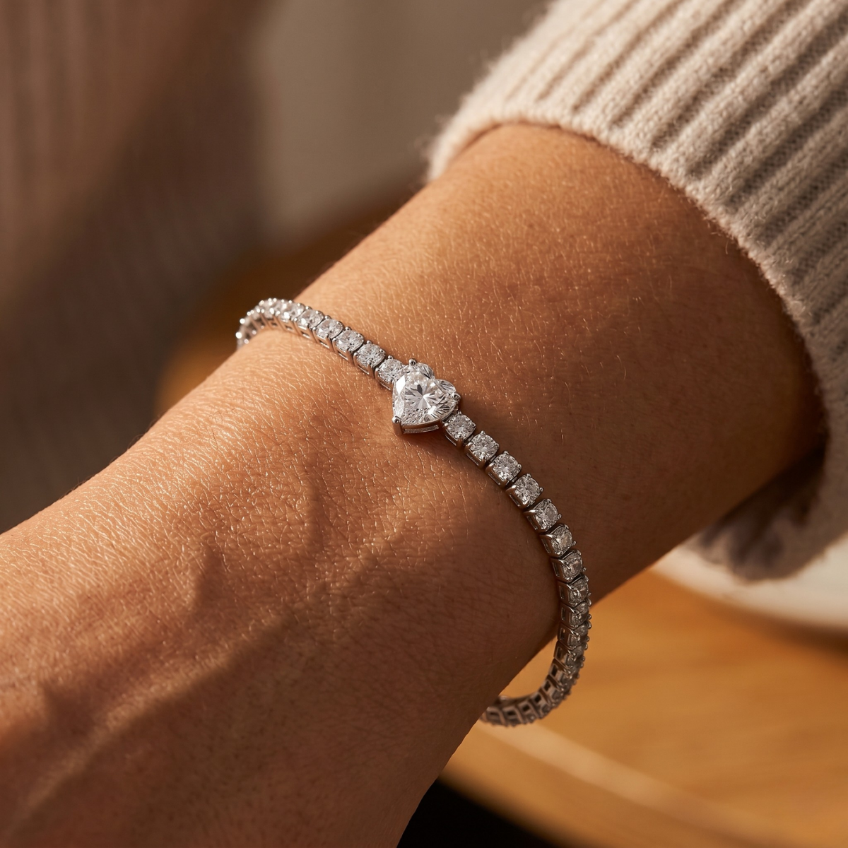 Liu Jo Tennis Silver Bracelet - LJ2442