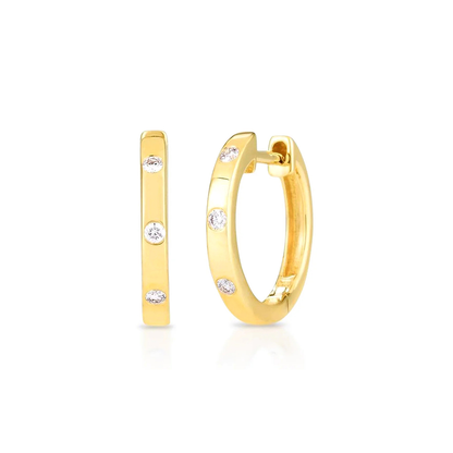 Liu Jo Faye Gold Earrings - LJ2460