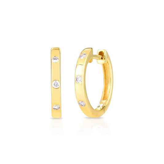 Liu Jo Faye Gold Earrings - LJ2460