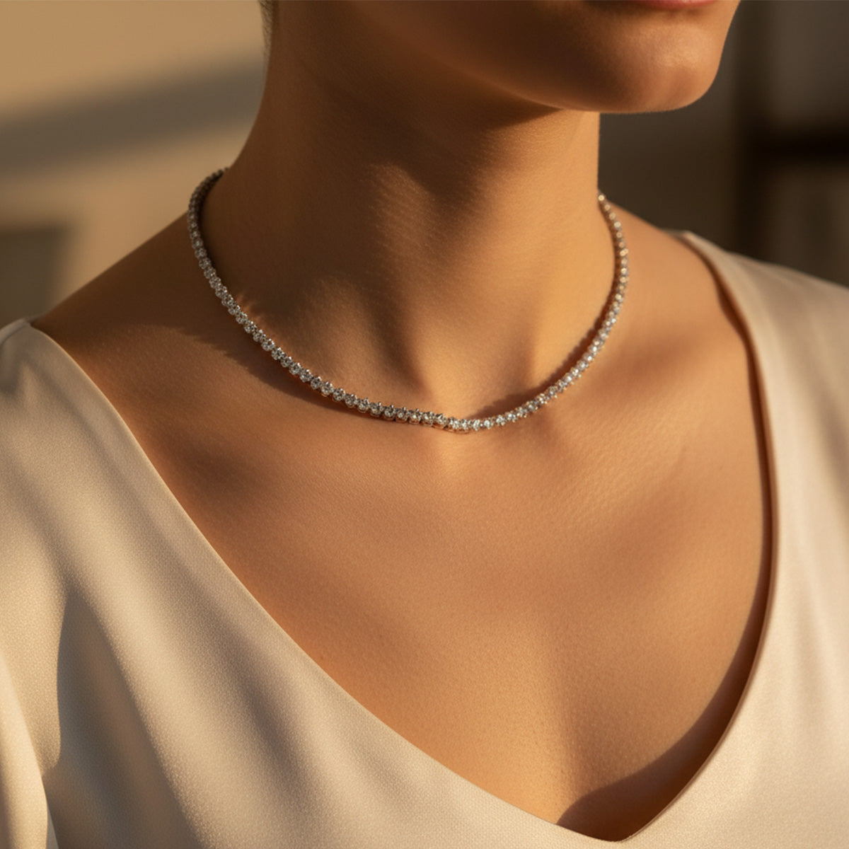 Liu Jo Onyx Silver Necklace - LJ2475